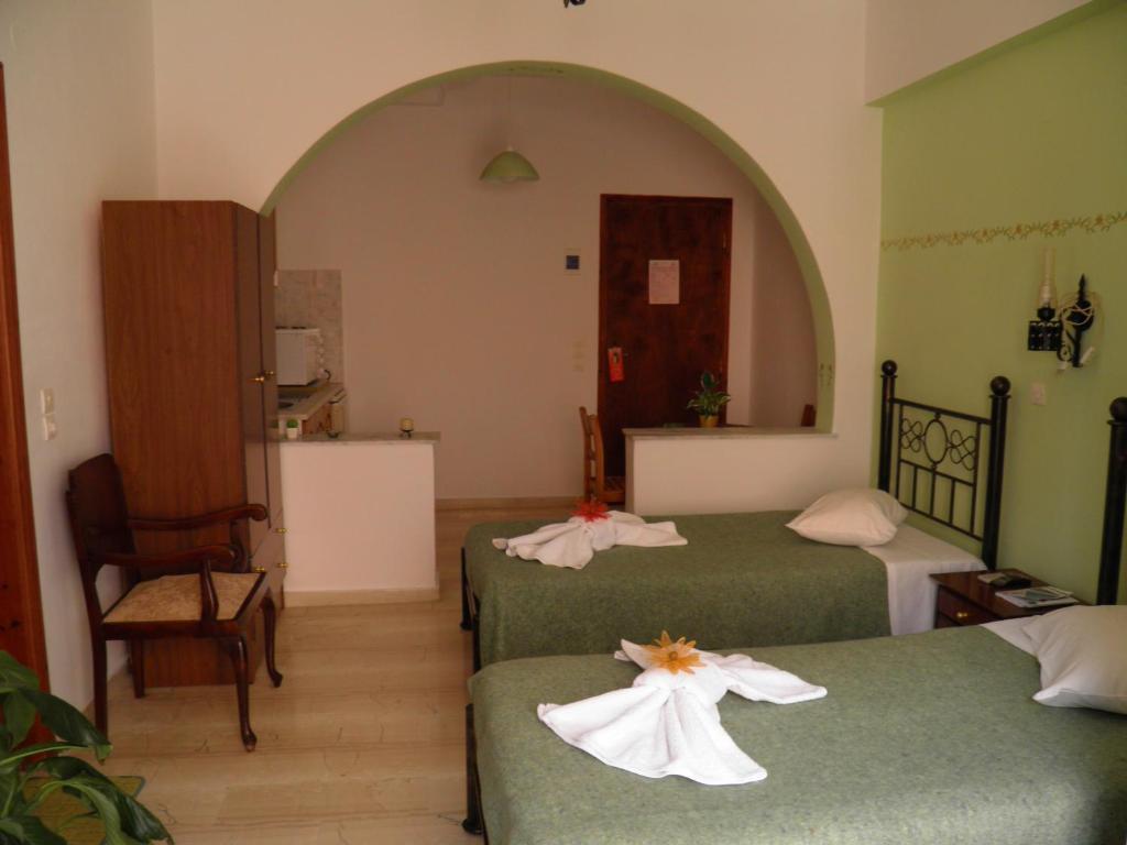 Mirsini Pansion Otel Karterados  Dış mekan fotoğraf