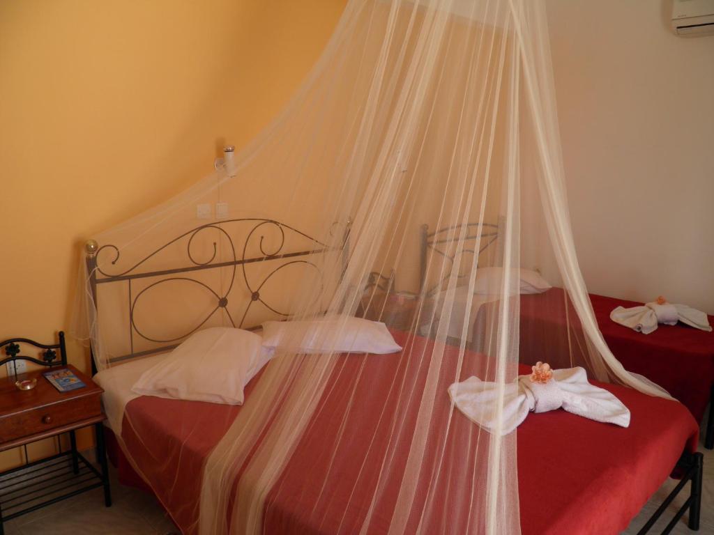 Mirsini Pansion Otel Karterados  Oda fotoğraf